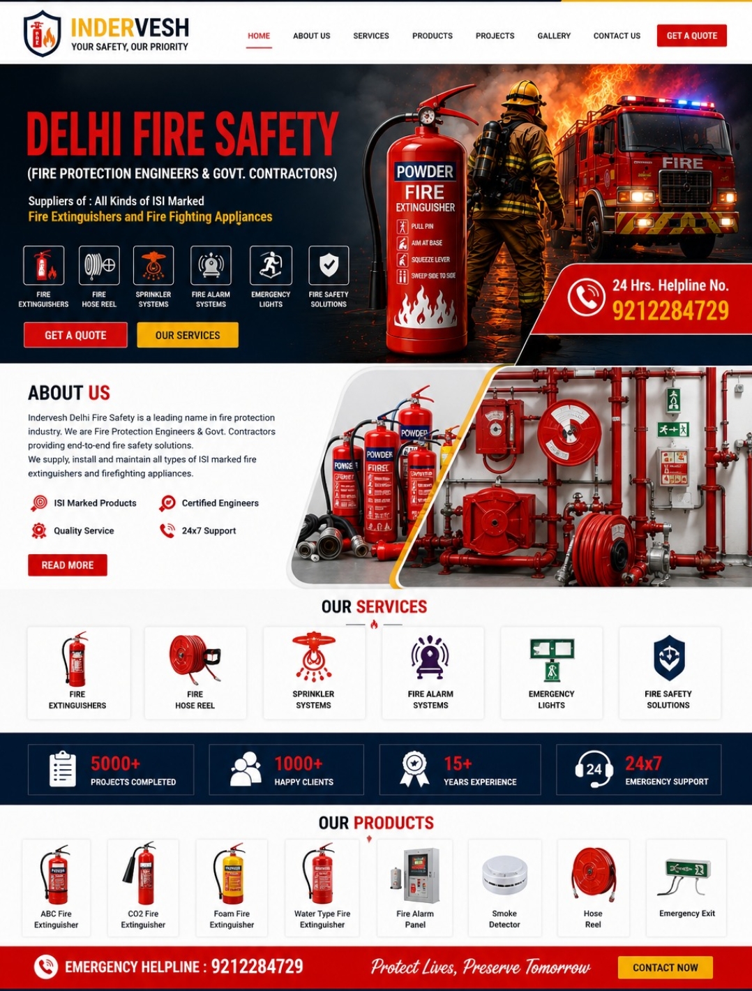 Inder Delhi Fire Safety Project 15
